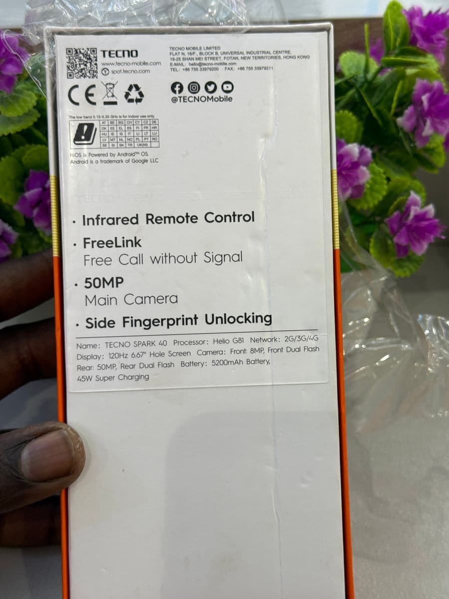 Tecno Spark 40 128 Go 4