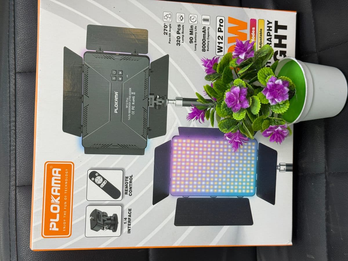 lumineux LED W12 Pro