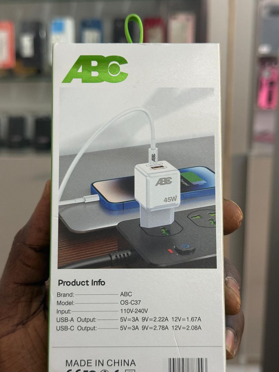 CHARGER ABC TIPC USB  45W